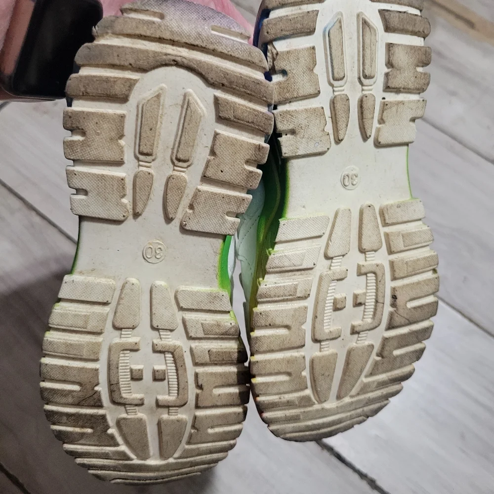 FabKids Rainbow Sole Sneakers